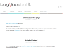 Tablet Screenshot of bayfoos.com